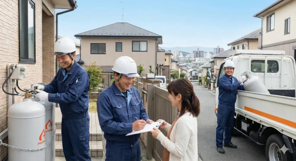 LPガスサービスの写真